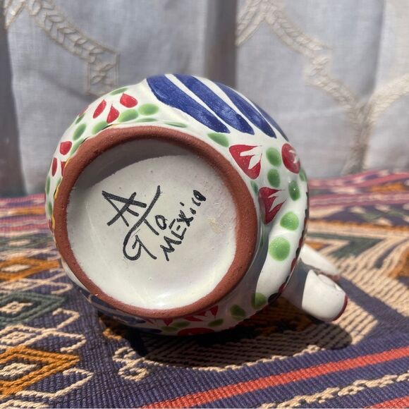 Vintage Handmade Ceramic Owl Mug - Picture 5 of 5